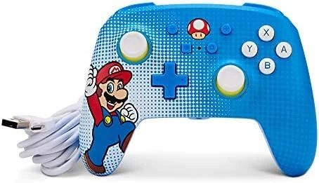 Power A PowerA ENWIRED CONTROLLER - MARIO POP ART/ Nintendo Switch