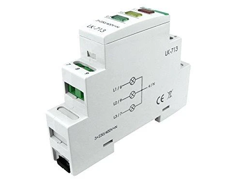 F&F Modulinė 3 fazių lempa 3x230V+N geltona raudona žalia LK-713K
