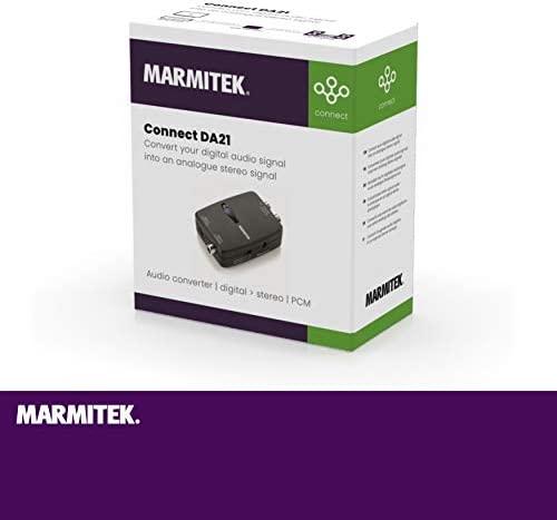 Marmitek Connect DA21 garso keitiklis Juoda
