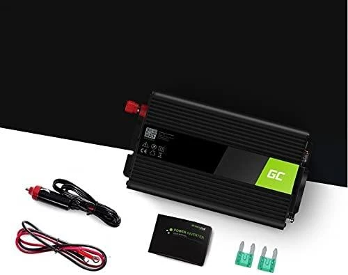 Green Cell Žalias Cell Inverteris 24V/230V 300W/600W sinusinė išėjimo įtampa Žalias Cell