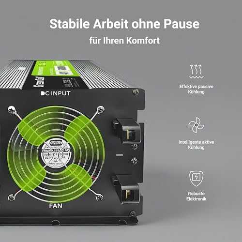 Green Cell Žalias Cell Automobilio maitinimo inverteris Žalias Cell® 12V–230V, 500W/1000W