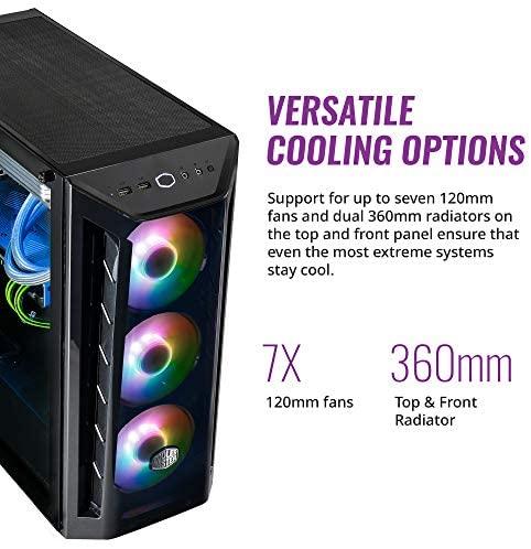 Cooler Master MasterBox MB520 ARGB „Midi Tower“ Juoda