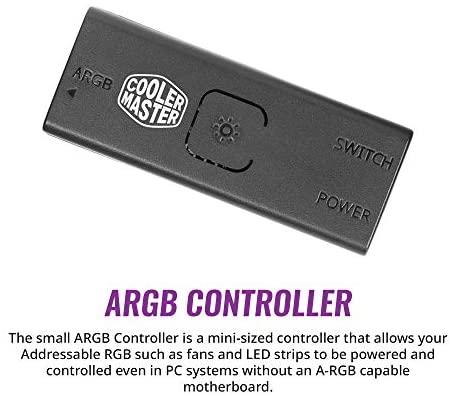 Cooler Master MasterBox MB520 ARGB „Midi Tower“ Juoda