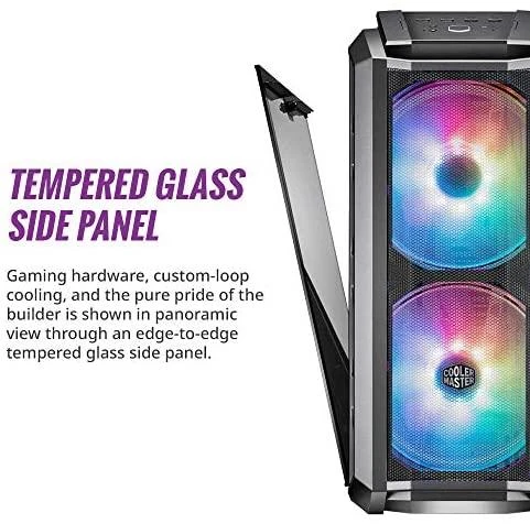 Cooler Master MasterCase H500P tinklelis ARGB „Midi Tower“ Pilka