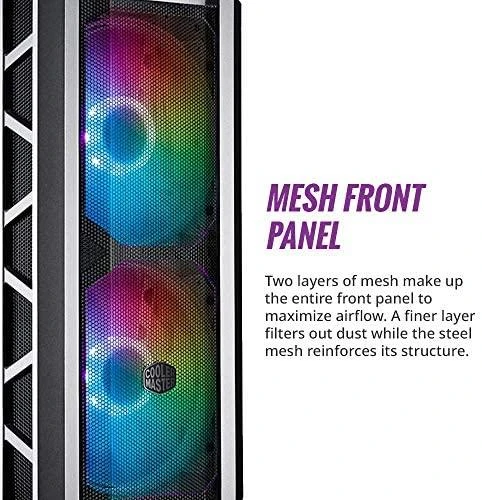 Cooler Master MasterCase H500P tinklelis ARGB „Midi Tower“ Pilka