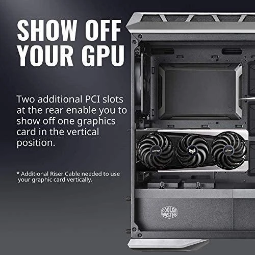 Cooler Master MasterCase H500P tinklelis ARGB „Midi Tower“ Pilka