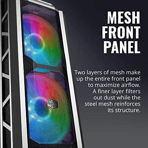 Cooler Master MasterCase H500P tinklelis ARGB „Midi Tower“ Pilka