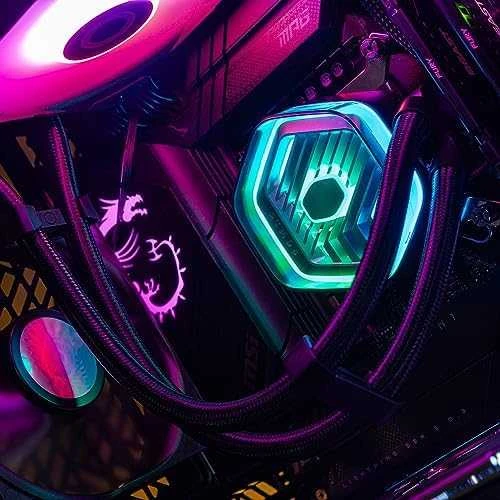 Cooler Master skystas aušintuvas su RGB apšvietimu