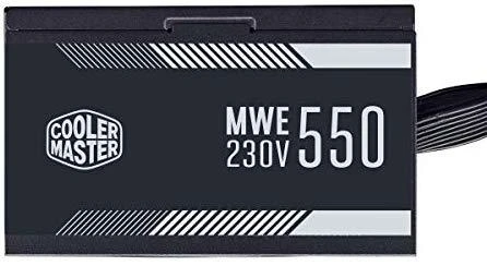 Cooler Master MWE 550 Baltas 230V - V2 maitinimo blokas 550 W 24-pin ATX ATX Juoda