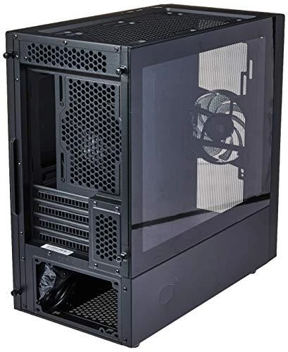 Cooler Master MasterBox NR400 be ODD MCB-NR400-KGNN-S00 Juodas, Micro ATX, Mini ITX, Maitinimo blokas Komplektuojamas Ne