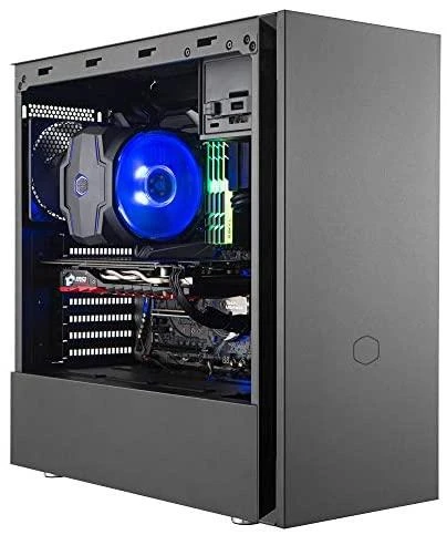 „Cooler Master“ | „Silencio S600“ su plienine šonine panele | Juodas | Mini ITX, Micro ATX, ATX