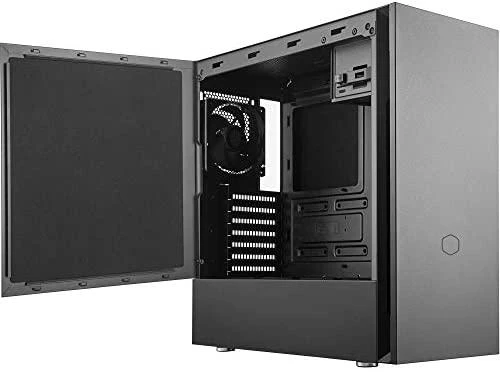 „Cooler Master“ | „Silencio S600“ su plienine šonine panele | Juodas | Mini ITX, Micro ATX, ATX