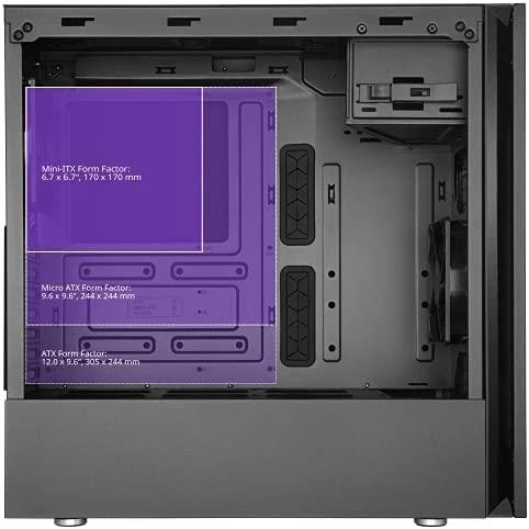 COOLER MASTER Silencio S600 su TG ATX dėklu