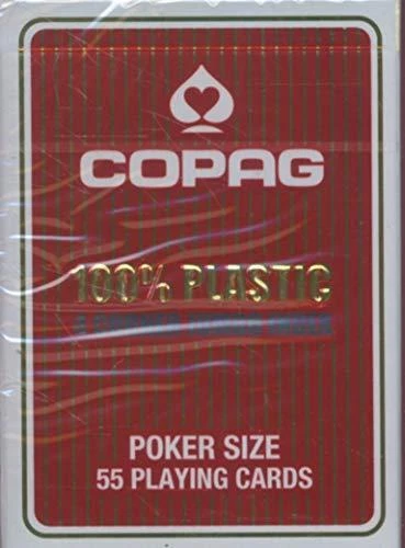 Copag Kortos Philos Poker and Bridge, raudonos, 6721