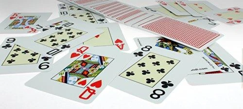 Copag Texas Holdem Pokerio Kortos (Juodos)