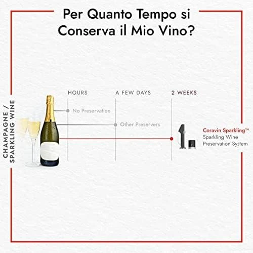 Coravin kapsulės "Pure Sparkling CO2 (20g)", 6 vnt