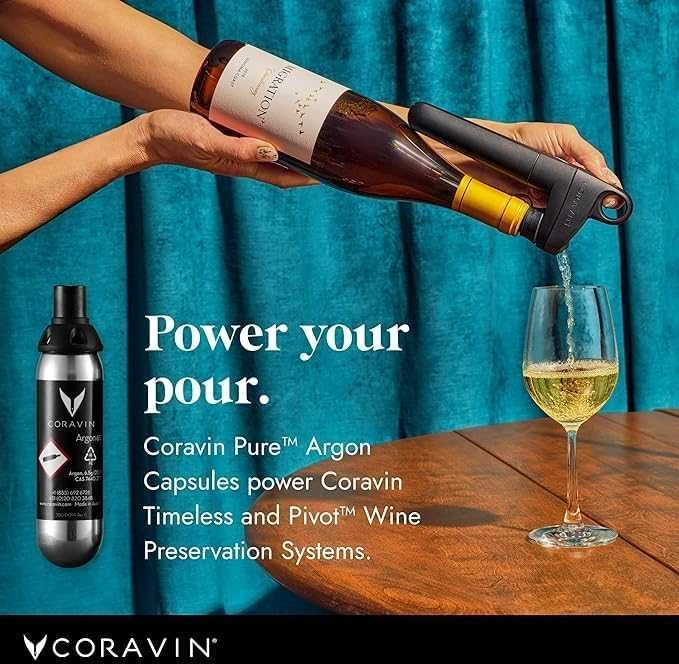 CORAVIN Pure Capsules 6 Pk - 6.5g/21mL