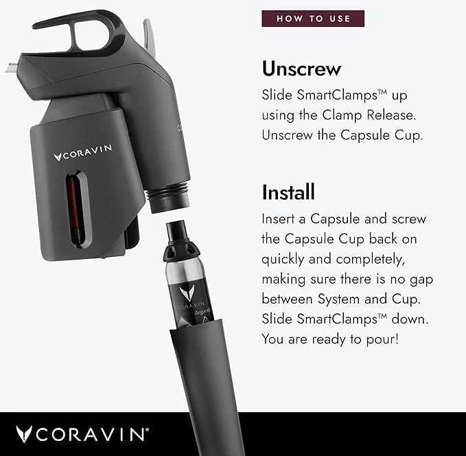 CORAVIN Pure Capsules 6 Pk - 6.5g/21mL