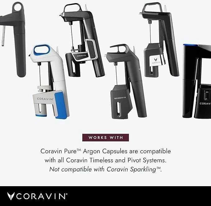 CORAVIN Pure Capsules 6 Pk - 6.5g/21mL