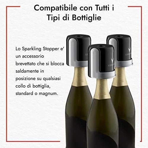 CORAVIN Sparkling Stoppers 2 pk