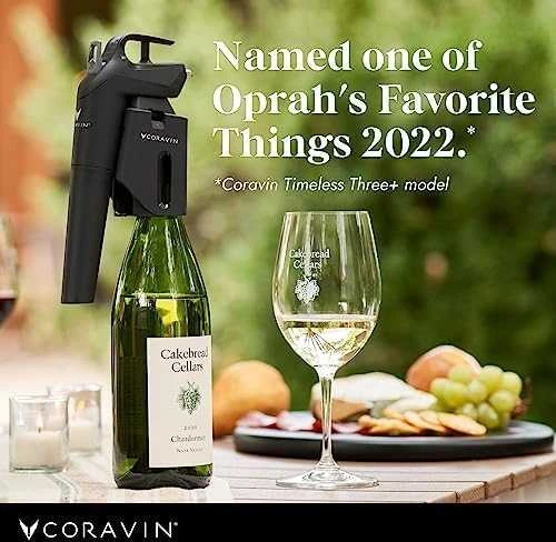 Coravin Timeless Three + Wine Preservation System - Juodas