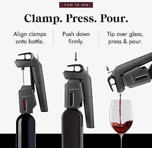 Coravin Timeless Three + Wine Preservation System - Juodas