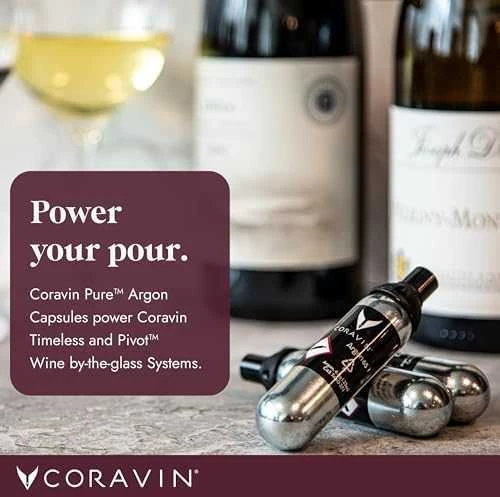 Coravin Timeless Three + Wine Preservation System - Juodas