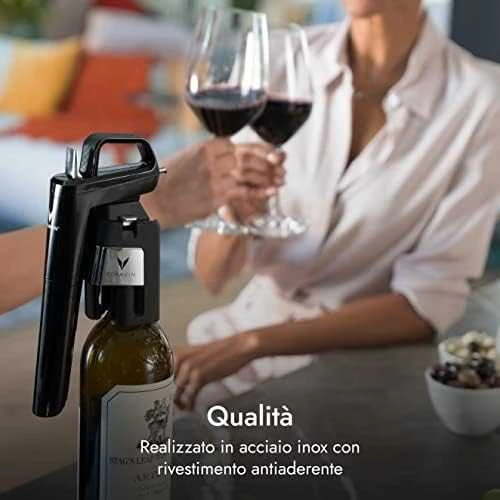 Coravin vyno prietaisas su buteliu