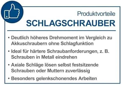 Akumuliatorinis smūginis suktuvas C-ID180-X 20V, korpusas, Scheppach