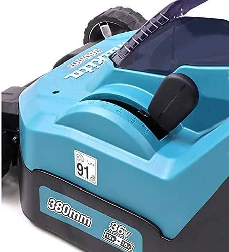 Makita akumuliatorinė vejapjovė DLM382PT2 2x18V 38cm 2x5.0Ah