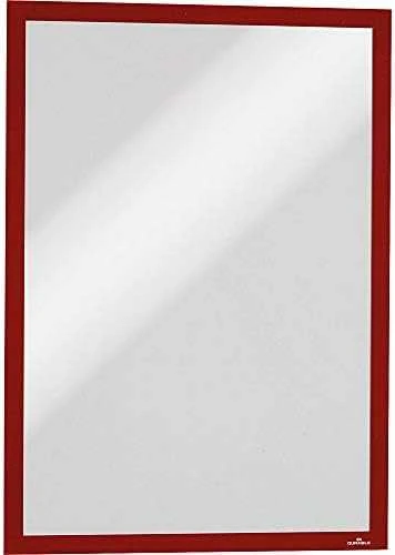 Durable Patvarus DURAFRAME A4 magnetinis rėmas, raudonas, 5 vnt (DUR468)