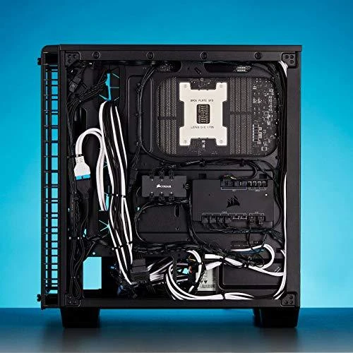 „Corsair Premium Sleeved SATA“ kampinis kabelis, baltas 60 cm – 2 vnt. pakuotėje