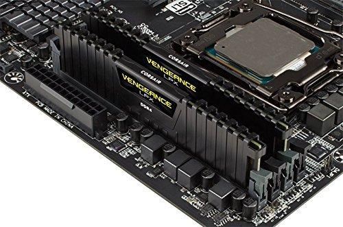 CORSAIR 16GB RAMKit 2x8GB DDR4 3000MHz 2x288Dimm Unbuffered 16-20-20-38 Vengeance LPX Juodas Heat Spreader 1,35V XMP2.0