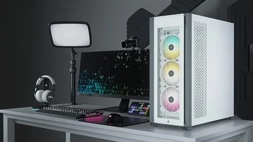 Corsair iCUE 7000X RGB grūdintas stiklas Baltas CC-9011227-WW
