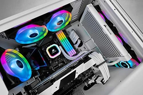 Auš. Corsair iCUE QL140 RGB CO-9050100-W