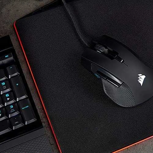 Corsair Ironclaw FPS/MOBA žaidimų pelė, Juoda