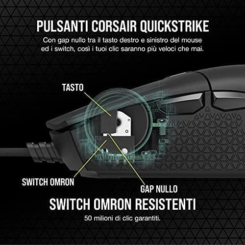 Ultra lengva Pelė žaidimams Corsair Katar Pro XT Ultra-Light Pelė žaidimams