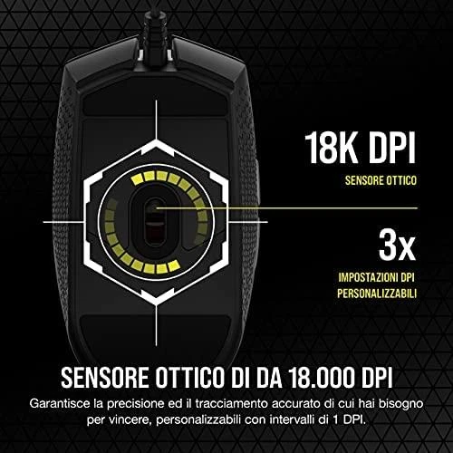 Ultra lengva Pelė žaidimams Corsair Katar Pro XT Ultra-Light Pelė žaidimams