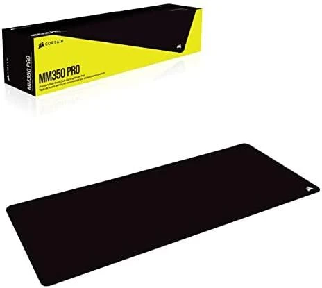Pelės kilimėlis žaidimams Corsair MM350 PRO Premium Spill-Proof Cloth Gaming Mouse Pad – Extended XL, Juodas