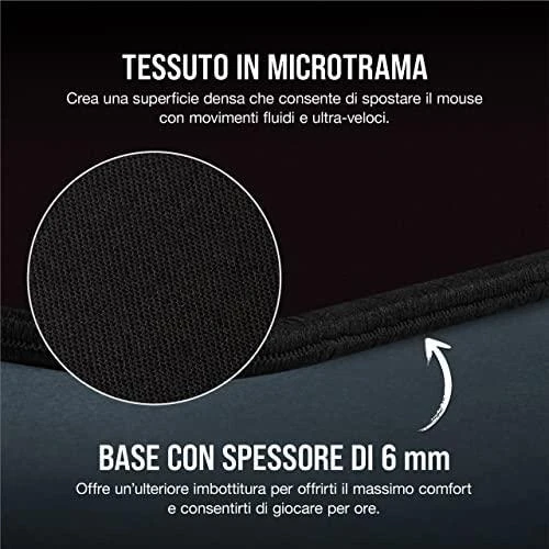 Pelės kilimėlis žaidimams Corsair MM350 PRO Premium Spill-Proof Cloth Gaming Mouse Pad – Extended XL, Juodas