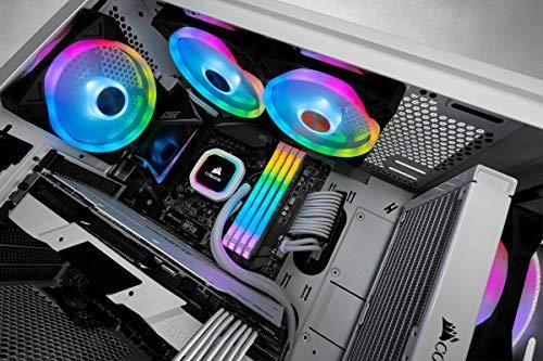 Auš. Corsair iCUE QL140 RGB CO-9050100-W