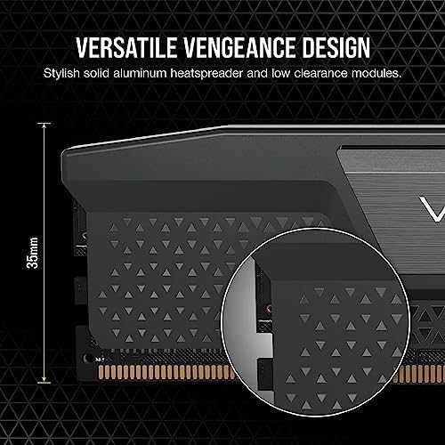 RAM „Corsair Vengeance CMK32GX5M2B6400C32“ ausinės