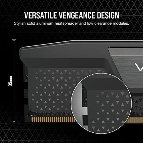 RAM 64GB PC 6200 CL32 CORSAIR KIT (2x32GB) VENGEANCE Juodas retail