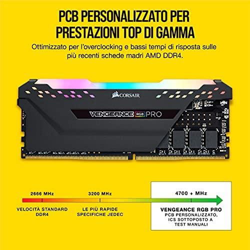 RAM Corsair Vengeance RGB Pro 16GB [2x8GB 3200MHz DDR4 CL16 1.35V DIMM]