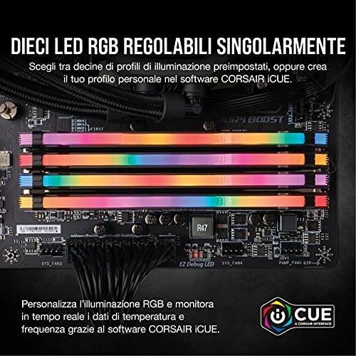 RAM 32 GB PC 2666 CL16 CORSAIR rinkinys (2 x 16 GB) Vengeance RGB B