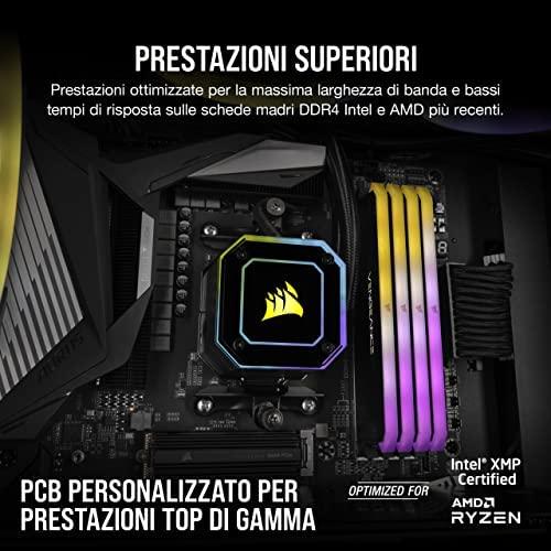 RAM Corsair Vengeance RGB RS Juodas 64GB Kit (2x32GB) DDR4-3600 CL18 DIMM atmintis