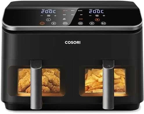 Gruzdintuvė Cosori Dual Basket CAF-R901-8.5 l juoda