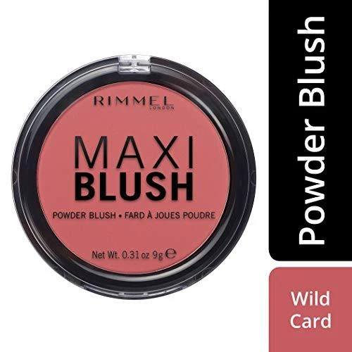 Skaistalai „Rimmel London Maxi Blush Powder Blush 003 Wild Card“ 9 g