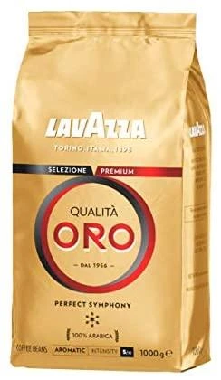 Lavazza | Qualita Oro | Coffee Beans | 100% Arabica | 1000 g