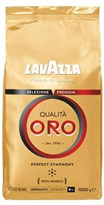 Lavazza | Qualita Oro | Coffee Beans | 100% Arabica | 1000 g